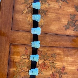 Jade dragon figures for belt